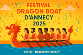 🐉🚣 Le Festival Dragon Boat d’Annecy revient en 2025